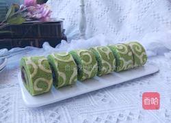 唐草彩绘蛋糕卷的做法图解25