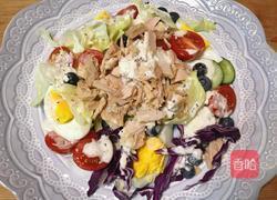 金枪鱼蔬果沙拉的做法图解14