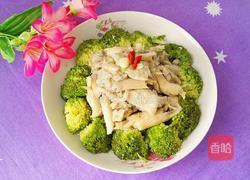 平菇炒西兰花的做法图解12