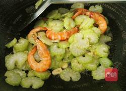 芹菜炒虾的做法图解9