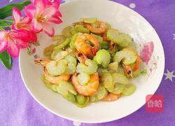 芹菜炒虾的做法图解10