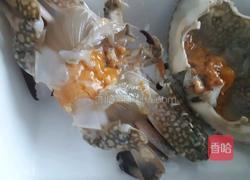 葱姜炒蟹的做法图解2