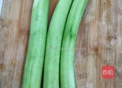 丝瓜炒干虾仁的做法图解1