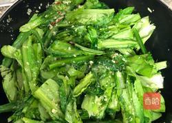 豆豉鲮鱼油麦菜的做法图解5