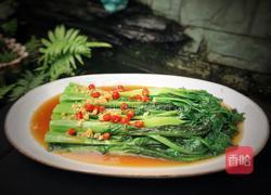 白灼凤尾的做法图解12