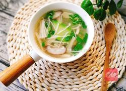 黄瓜金针菇汤的做法图解13