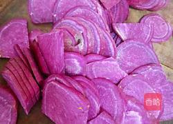 坚果酸奶紫薯泥的做法图解3