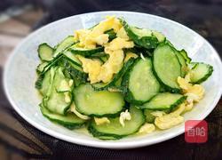 黄瓜炒鸡蛋的做法图解8