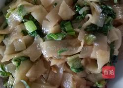 青菜炒凉皮的做法图解4