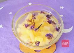 菠萝苹果勿忘我花茶的做法图解11