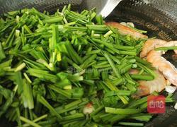 韭菜炒虾的做法图解8