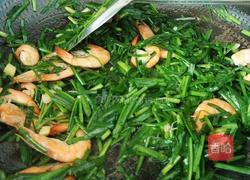 韭菜炒虾的做法图解11