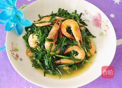 韭菜炒虾的做法图解13