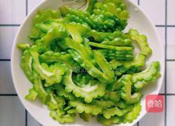 苦瓜炒肉的做法图解4