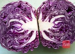 麻酱紫甘蓝的做法图解3