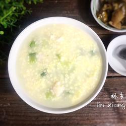 黄瓜鸡肉小米粥（减肥版）的做法[图]