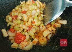 番茄炒芹菜的做法图解8