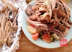 蔬菜烤火鸡腿的做法图解9