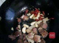 有机菜花炒肉的做法图解5