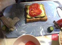 金枪鱼全麦三明治的做法图解6