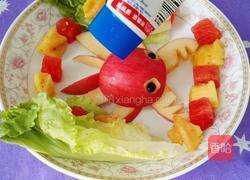 创意螃蟹水果蔬菜沙拉的做法图解8