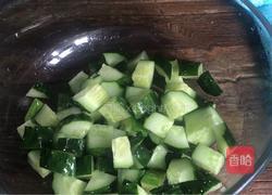 黄瓜虾米粥的做法图解4