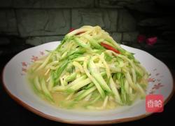 熗西葫蘆絲的做法圖解9