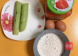 辣白菜黄瓜鸡蛋饼的做法图解1