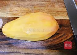 橙汁木瓜的做法图解4