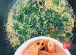 时蔬鲜虾疙瘩汤的做法图解8