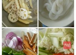 麻辣香锅排骨鸡爪虾的做法图解2