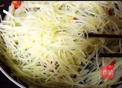 酸辣青椒土豆丝的做法图解10