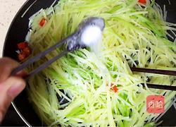 酸辣青椒土豆丝的做法图解12