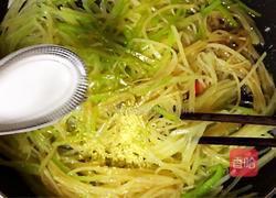 酸辣青椒土豆丝的做法图解15