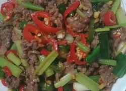 牛肉炒芹菜