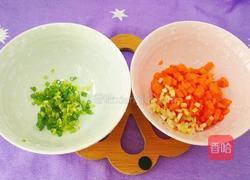 蛋炒粗粮饭的做法图解2