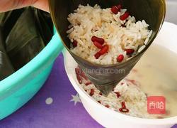 红豆粽子的做法图解8