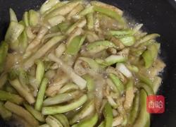 青椒蒜香茄子的做法图解8