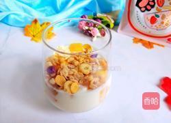 夏日清爽低脂甜品#果麦脆酸奶的做法图解5