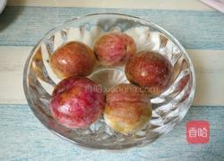 薄荷蜂蜜红李汁的做法图解2