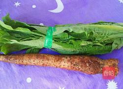 山药炒油麦菜的做法图解1