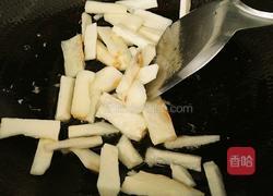 山药炒油麦菜的做法图解6