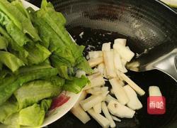 山药炒油麦菜的做法图解7
