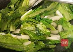 山药炒油麦菜的做法图解8