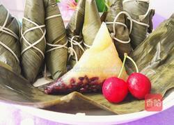 西米红豆三角粽的做法图解22