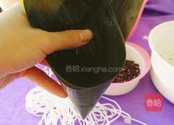 西米红豆三角粽的做法图解7
