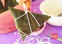 西米红豆三角粽的做法图解10