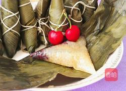 西米红豆三角粽的做法图解21