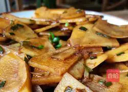 Illustration of braised potato slices 5