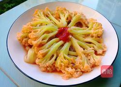 素炒菜花的做法图解11